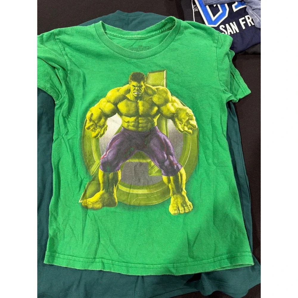 Gap Marvel Rhode Island Boys XL XXL Multicolor Graphic T-Shirt Bundle